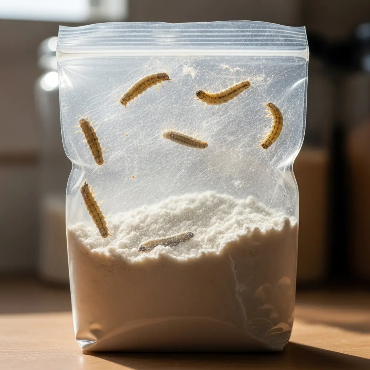 Mites alimentaires dans des paquets fermés : comment c'est possible et que faire